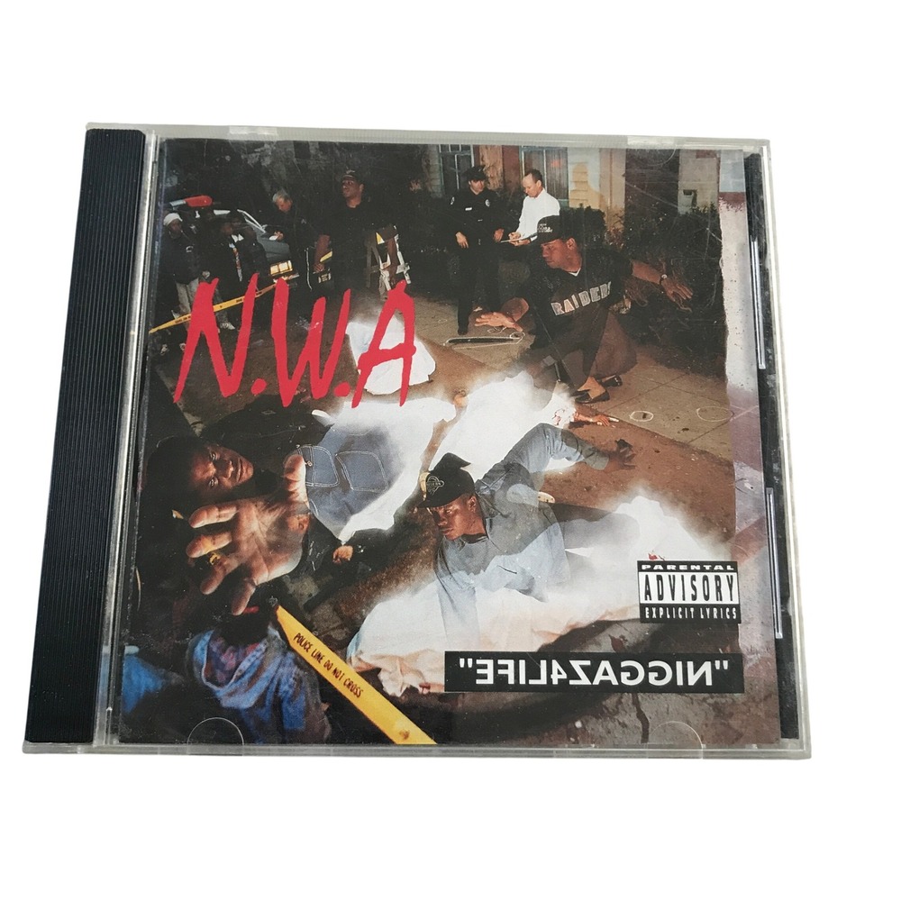 N.W.A. Efil4zaggin CD 1991 Ruthless Priority Records NWA Gangsta Dr Dre Eazy-E